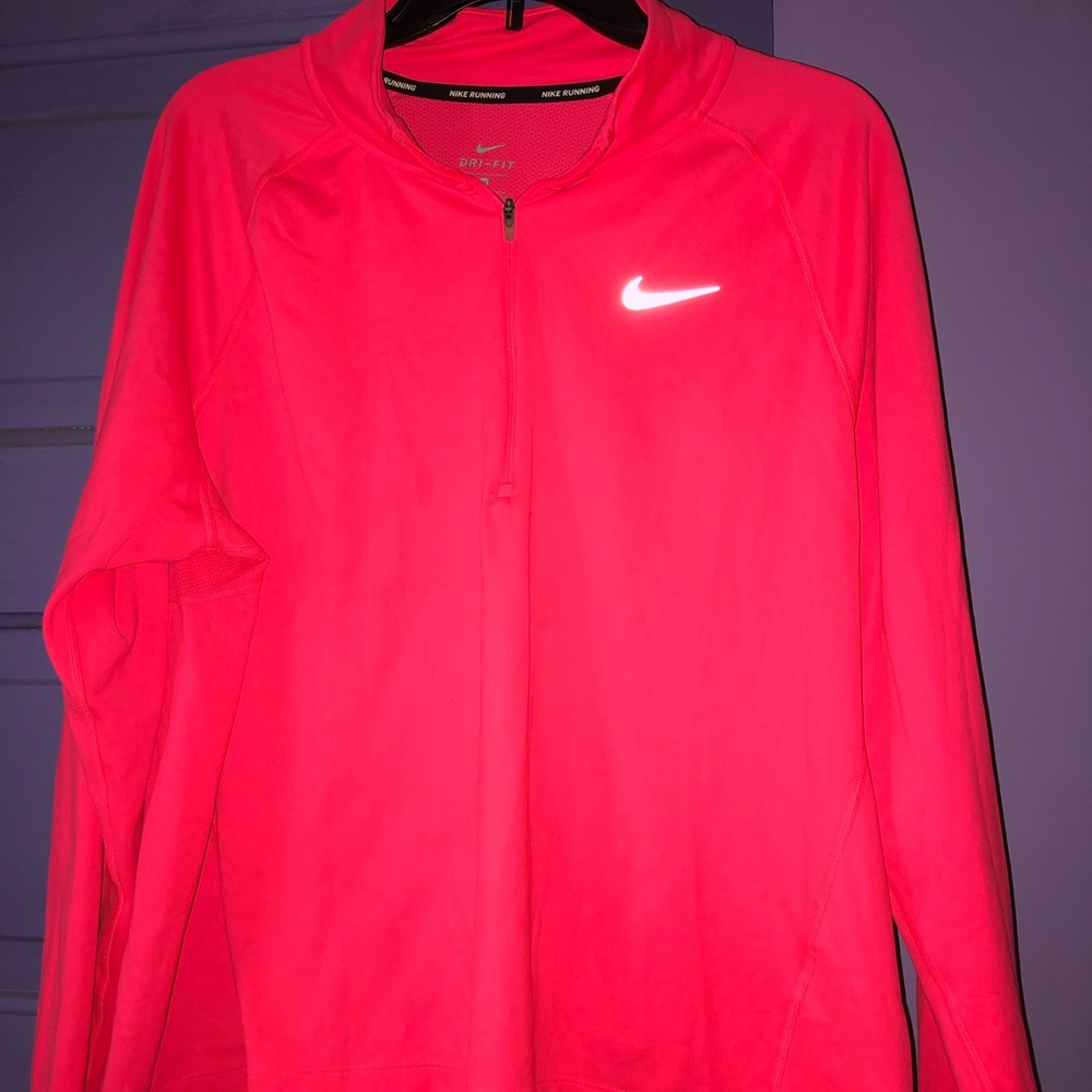 Pink Nike Dri-Fit Running Shirt